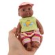 thumbnail image 5 of Muñecas realistas para recién nacidos, 18 cm, afroamericanas, de vinilo suave, para niños, bebés negros renacidos que parecen reales, 5 of 7