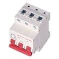 thumbnail image 2 of 3P Breaker, Modular Structure Miniature Circuit Breakers PC Shell Household Air Switch With Overload Protection For Distribution Box For Lighting Equipment, 2 of 8