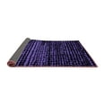 thumbnail image 2 of Ahgly Company Indoor Square Abstract Purple Modern Area Rugs, 4' Square, 2 of 4