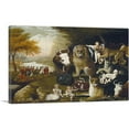 thumbnail image 1 of ARTCANVAS Peaceable Kingdom With Bull 1833 Canvas Art Print by Edward Hicks - Size: 18" x 12" (0.75" Deep), 1 of 9