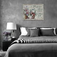 thumbnail image 6 of Farmhouse Flower Wall Art Country Rustic Colorful Floral Pictures Wall Decor Inspirational Hummingbird Canvas Prints Artwork Painting Home Decoration for Kitchen Bedroom Framed 12"x16", 6 of 6