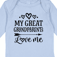 thumbnail image 4 of Inktastic My Great Grandparents Love Me Boys or Girls Long Sleeve Baby Bodysuit, 4 of 5