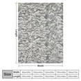 thumbnail image 4 of JEUXUS Crafted Camouflage Print Cozy Knit Throw Blanket, Soft Comfy Decorative Throw for Couch Bed Sofa Travel, Camo Grey, 4 of 6