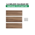 thumbnail image 2 of Set de 3 Repisas Flotantes 40 x 15 cm Nogal Terracota.312 Hanlob 3 Repisa Flotante Moderna, 2 of 8