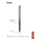 thumbnail image 5 of Lápiz capacitivo Lenovo Slim Pen Magnetic Precision para iPad y MacBook, 5 of 6