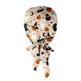 thumbnail image 6 of Womens Halloween Print Ponytail Scrub Hats Breathable Nurse Surgical Caps, 6 of 6