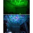 thumbnail image 2 of Proyector LED Rojo Verde Luz Nocturna para Niños Proyector de Olas Oceánicas Azul, 2 of 5