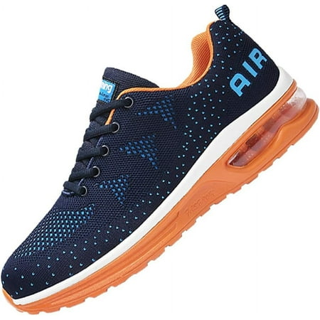 Mens Air Running Sneakers  Men Sport Jogging Fitness Gym Walking Lightweight Athletic Shoes