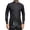 Black, variant on QHFBli Mens Pleated Tuxedo Shirt Formal Shirt Long Sleeve Pleated Front Dress Shirt