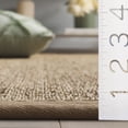 thumbnail image 5 of SAFAVIEH Natural Fiber Maksim Border Area Rug, Natural/Beige, 8' x 10', 5 of 11