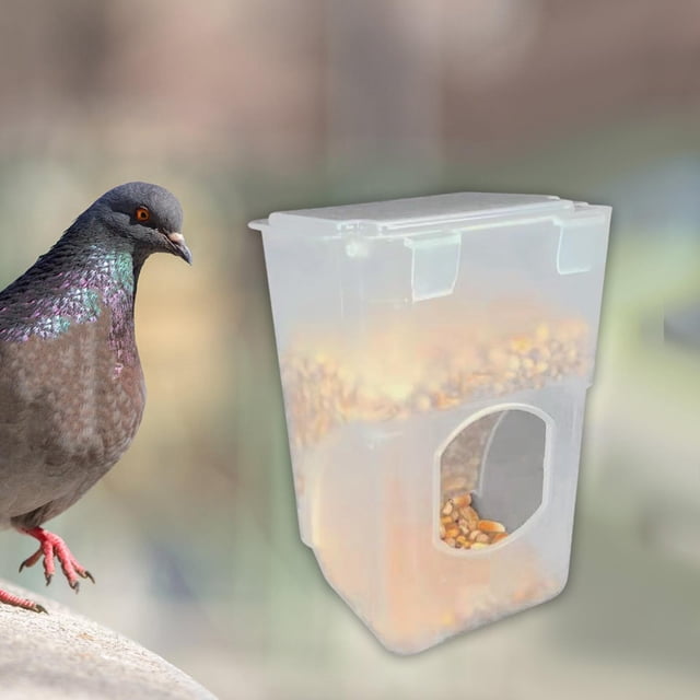 Comedero automático para pájaros, comedero para jaulas, cuencos, comedero colgante para loros, accesorios para jaulas, para pinzones, pájaros pequeños un solo agujero
