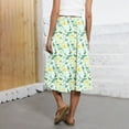 thumbnail image 2 of Yievot Midi Skirts for Women Flowy Boho Floral Skirt A Line Drawstring High Waisted Pleated Skirts for Vacation Beach, 2 of 5