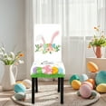 thumbnail image 5 of sruoe Easter Dining Chair Covers, Chair Slipcovers Seat Protector, Removable Washable Seat Cover, Stretch Soft Dining Chair Slipcover for Living Room, Kitchen, 5 of 5