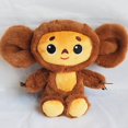thumbnail image 3 of Juguete de peluche Kawaii Cheburashka para niños y niñas, mono de ojos grandes con ropa, muñeca de Anime de Rusia para dormir, 3 of 4