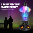 thumbnail image 4 of Lanzacohetes Ovaasy Rocket Kids de 60 m con LED y paracaídas, color naranja, 4 of 7