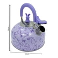 thumbnail image 3 of Tetera Way to Celebrate de Acero Inoxidable con Estampado de Conejitos de 2.5 Litros, 3 of 4