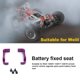 thumbnail image 4 of Control remoto Coche Batería Se fija Asiento Crawler Actualización Accesorios Modificación Modificación Repuestos Reemplazo para Weili 124019 Púrpura Inevent FN001447-05, 4 of 7