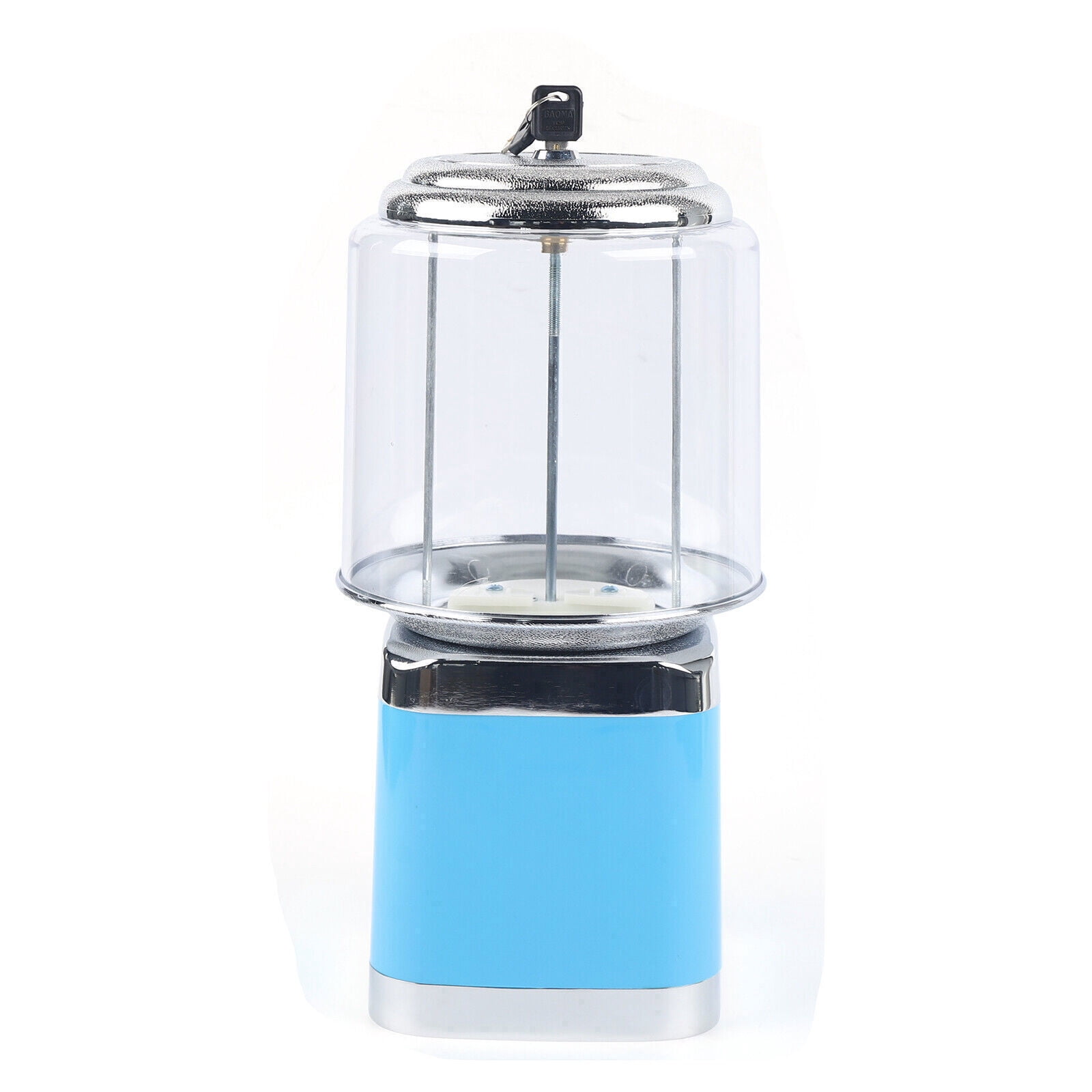 TFCFL Candy Bulk Vending Machine Countertop Treat Bubble Gum Dispenser Metal w/ Keys