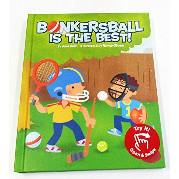 BONKERSBALL IS THE BEST ! SWIPE BOOK [Board book]