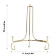 thumbnail image 2 of Clock Frame Metal Circular Porcelain Plate Handicraft Bracket Display Frame Suitable for Displaying Clocks Certificates, And Photo Frames In Home Offices, 2 of 9