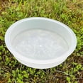 thumbnail image 4 of Outdoor Garden Hummingbird Water Dish Tray Replacement Plastic Birdbath Bowl For Wild Bird Feeding Station Drinker, 4 of 7