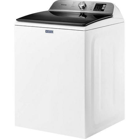 Maytag - 4.8 Cu. Ft. Top Load Washer with Deep Fill Option - White