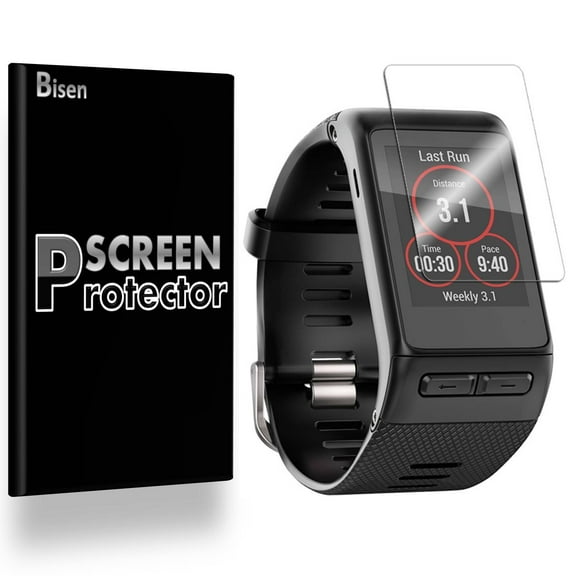 Fit For Garmin Vivoactive HR [4-Pack BISEN] Ultra Clear Screen Protector, Anti-Scratch, Anti-Shock