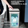 thumbnail image 3 of Cubo De Basura Automático Con Sensor, 12L Cubo de Basura Inteligente con Tapa Eléctrica, Botes de Basura para Baño para Adecuado para Sala de Oficina, Sala, Retrete, 3 of 6