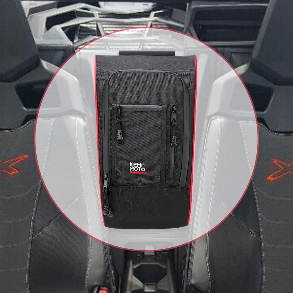 Can Am Maverick X3 Middle Seat Center Race Shoulder Console Storage Bag fits Can am Maverick X3 XRS XDS Turbo R Max 2017 2018 2019 