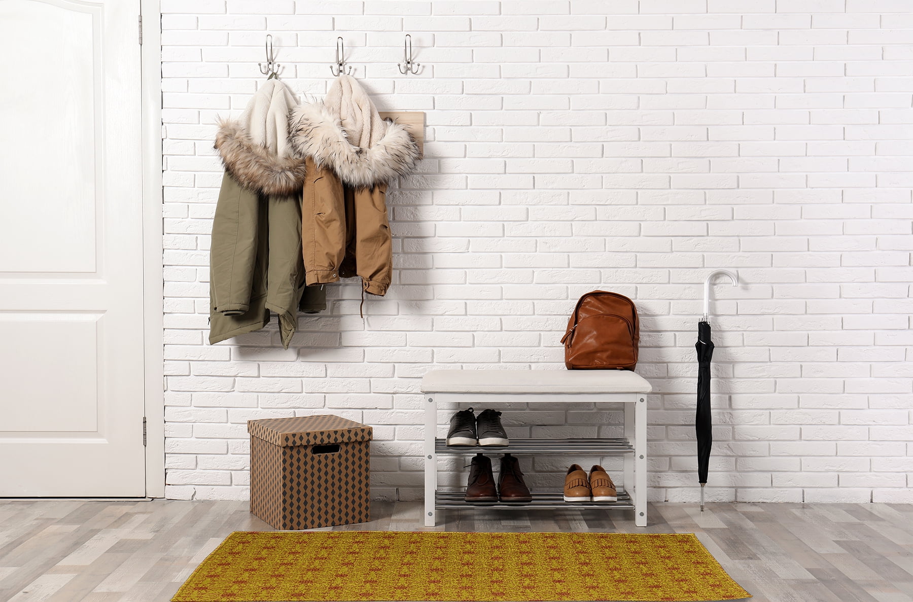 Simply Daisy 3' x 5' Mustard Sun Tile Rug
