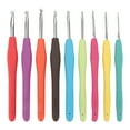 thumbnail image 2 of Crochet Hook Set, Ergonomic Portable Crochet Needle Convenient  For Professional Use For Household For General Purpose For Knitting, 2 of 8