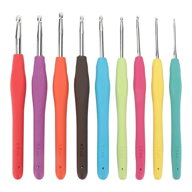 Sonew Crochet Hook Set Ergonomic Crochet Needle For Household For General Purpose For Professional Use For Knitting