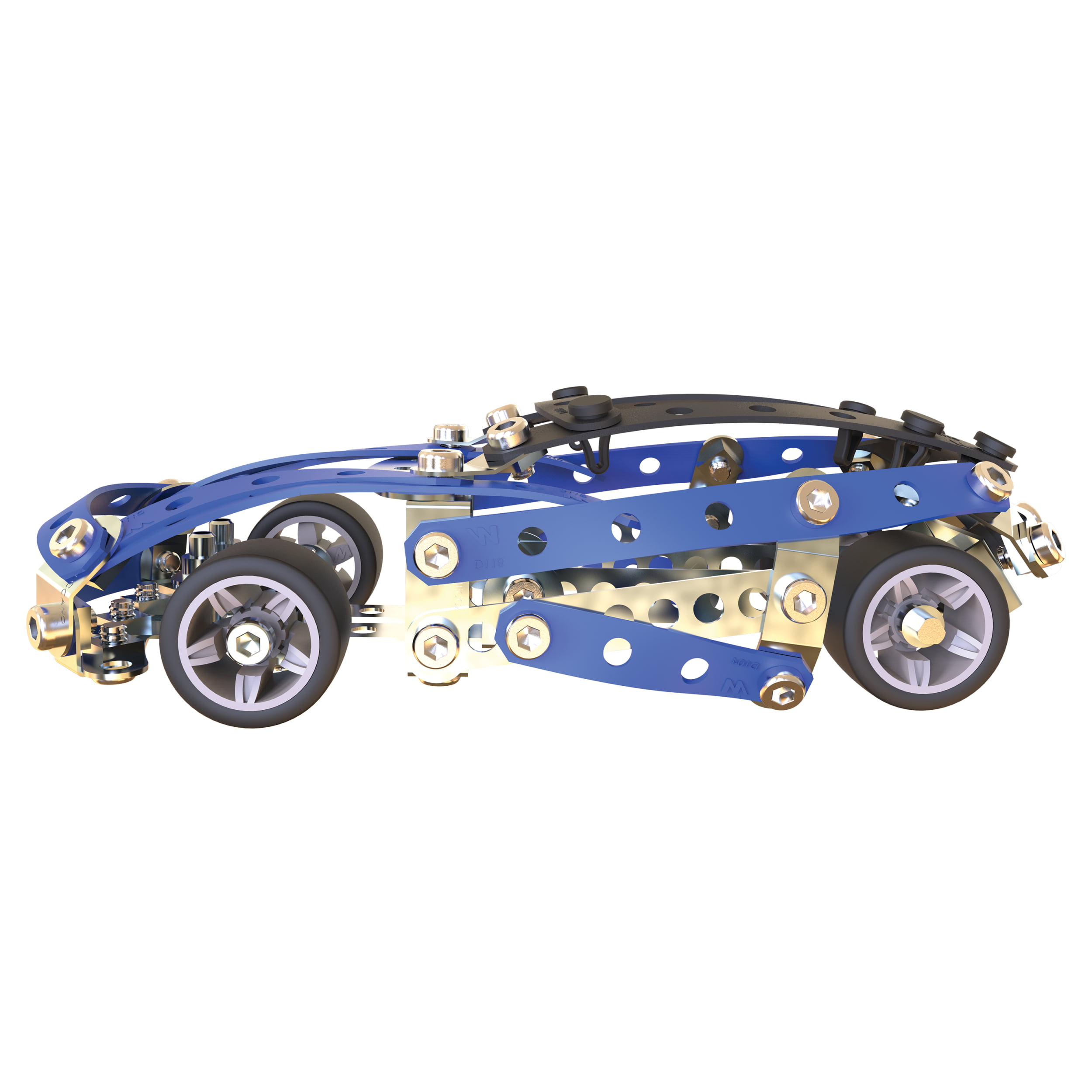  Meccano Erector Roadster - Kit de construcción 5 en 1, 174  piezas, juguete educativo de ingeniería STEM para edades de 8 años en  adelante : Juguetes y Juegos