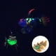 thumbnail image 5 of Acuario pecera de silicona segura, simulación luminosa, decoración de paisaje de pez rana, verde y naranja, 5 of 5
