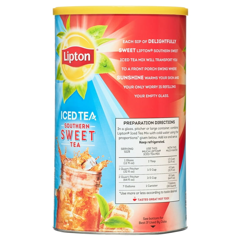 Lipton Iced Tea Mix Southern Sweet
