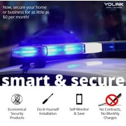 YoLink Hub and Outdoor Security Siren & Smart Alarm Controller Kit - Loud 110 dB, Wireless, Battery-Powered, 1/4 Mile Range, Android-iOS App, Alexa, Google, IFTTT, Home Assistant