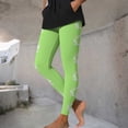 thumbnail image 4 of ATENAR Leggings for Women Printed Comfortable Leggings High Waist Athletic Pants Green 3XL, 4 of 9