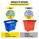 thumbnail image 4 of Carritos de compras Mophorn Blue con asas, capacidad de carga de 34 kg, 4 of 9