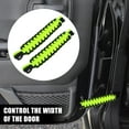 thumbnail image 2 of Unique Bargains 2pcs Door Strap Swing Doors Limiting Check Straps Nylon for Jeep Wrangler TJ JK JKU JL JLU YJ for Gladiator JT 2/4 Door 87-21 Shiny Green, 2 of 6