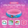 thumbnail image 3 of Disney Princess Little Mermaid Inflatable Above-Ground Kiddie Pool, 3 of 8
