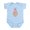 Sky Blue, variant on CafePress - Happy Buddha Baby Girl : Pink & Green Infant Bodys - Baby Light Bodysuit, Size Newborn - 24 Months
