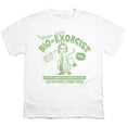 thumbnail image 2 of Beetlejuice Beetlejuice Bio Exorcist Kids T Shirt for Youth Boys and Girls, White, Small, 2 of 4