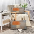thumbnail image 4 of LALILO Grey and Beige Pillow Covers 12X20, Brown Throw Pillow Covers for Couch Sofa Bedroom 2Pcs, 4 of 5