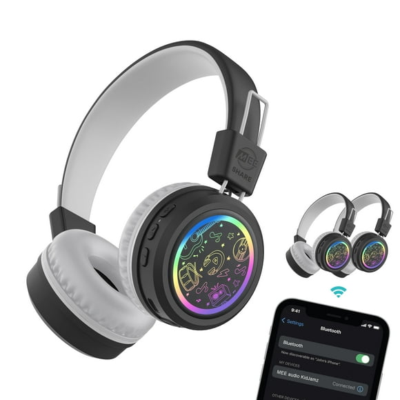 Auriculares Bluetooth MEE audio KidJamz Share KJ55BT-S para niños