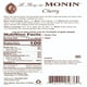 thumbnail image 3 of Jarabe Monin Sabor Cereza 750 Ml Ideal para Todo Tipo de Bebidas MONIN Syrop, 3 of 3