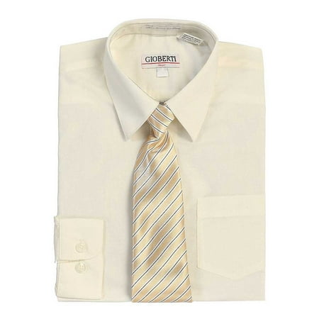 Toddler Ivory Dress Shirt 2