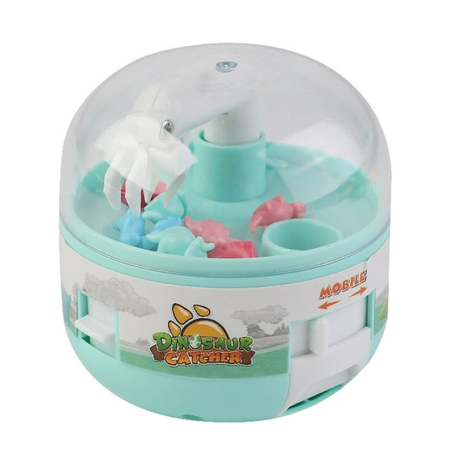 Kids Mini Claw Machine, Claw Machine Game, Fun Grabber Machine, Electric Dinosaur Grabber Game Toy, Simple Vending Toy for Kids, Boys, Girls, Party Game Gift, Improve Coordination