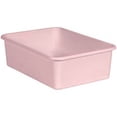 thumbnail image 2 of Teacher Created Resources TCR20416 Plastic Storage Bin, Blush - Large, 2 of 2