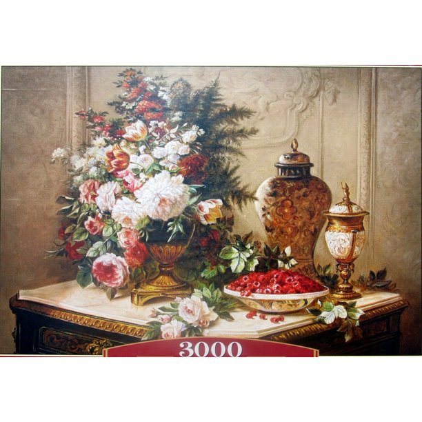 Castorland Tulips And Other Flowers 3000 piece Jigsaw Puzzle Still Life