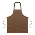 thumbnail image 3 of Kitchen Cooking Aprons Polyester Art Aprons Pottery Apron Artist Painting Apron Brown, 3 of 5